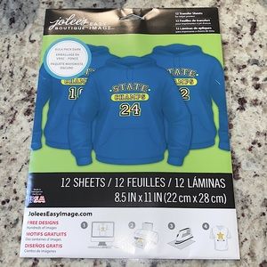 12 Transfer Sheets